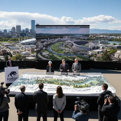Calgary Stampede Park master plan includes future site for CFL stadium and other major renovations