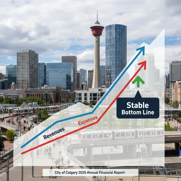 Calgary's finances 'in decent shape' as revenues rise with expenses