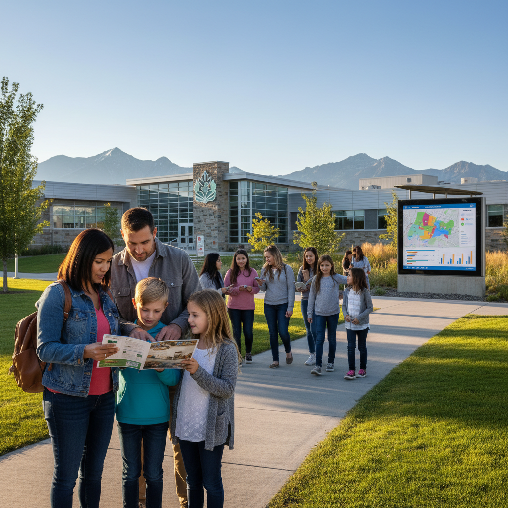 Calgary cityscape with diverse schools representing a guide for parents to 2026 school rankings.